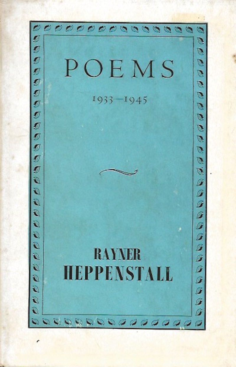 Poems 1933-1945 by Heppenstall, Rayner