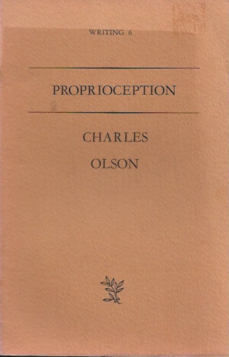 Proprioception by Olson, Charles