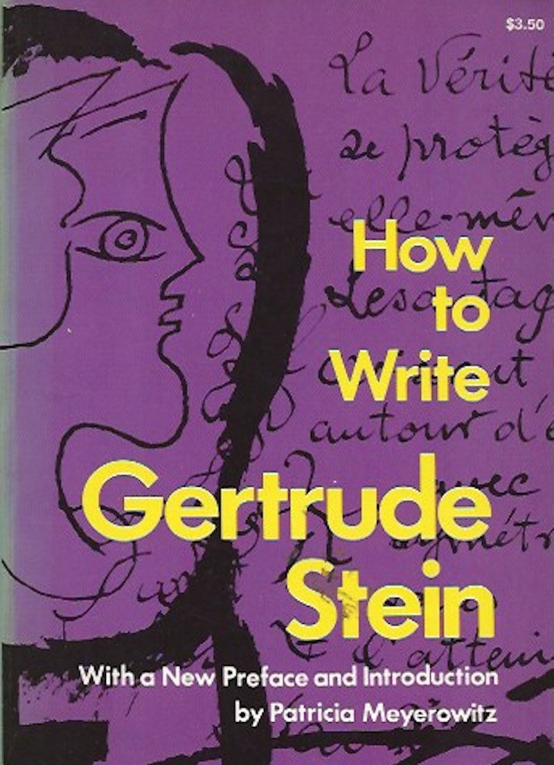 How to Write by Stein, Gertrude