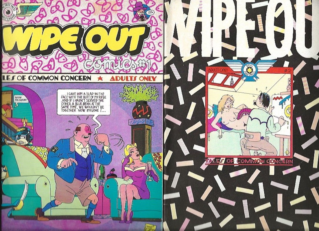 Wipe Out #1 and #2 by Various editors