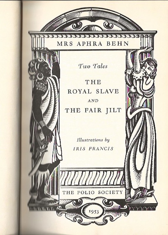 Two Tales by Behn, Aphra