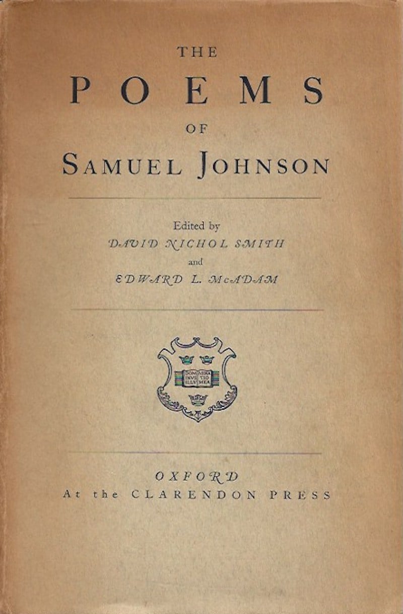 The Poems of Samuel Johnson by Johnson, Samuel