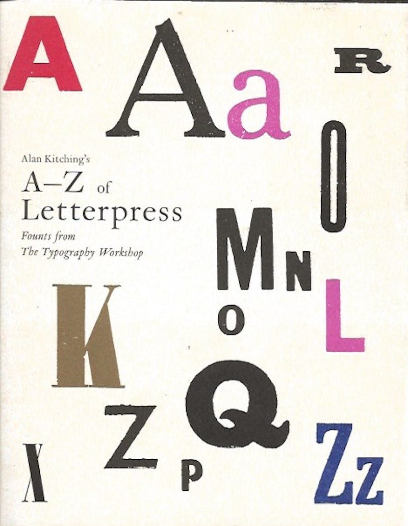 A-Z of Letterpress by Kitching, Alan