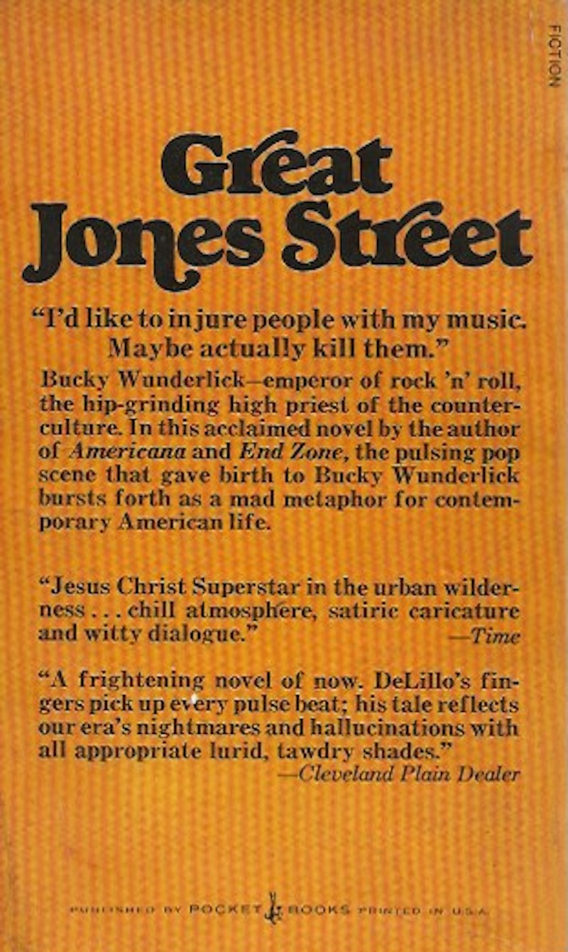 Great Jones Street by DeLillo, Don