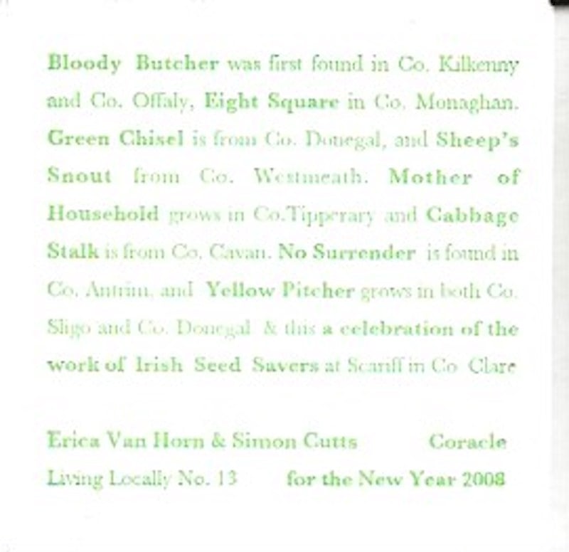 8 Old Irish Apples by Van Horn, Erica and Simon Cutts