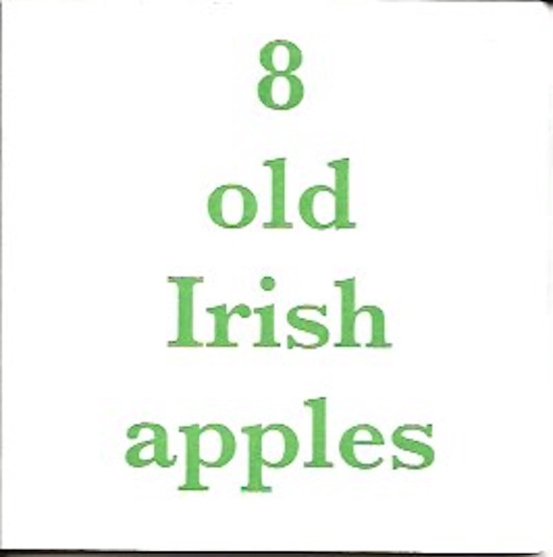 8 Old Irish Apples by Van Horn, Erica and Simon Cutts