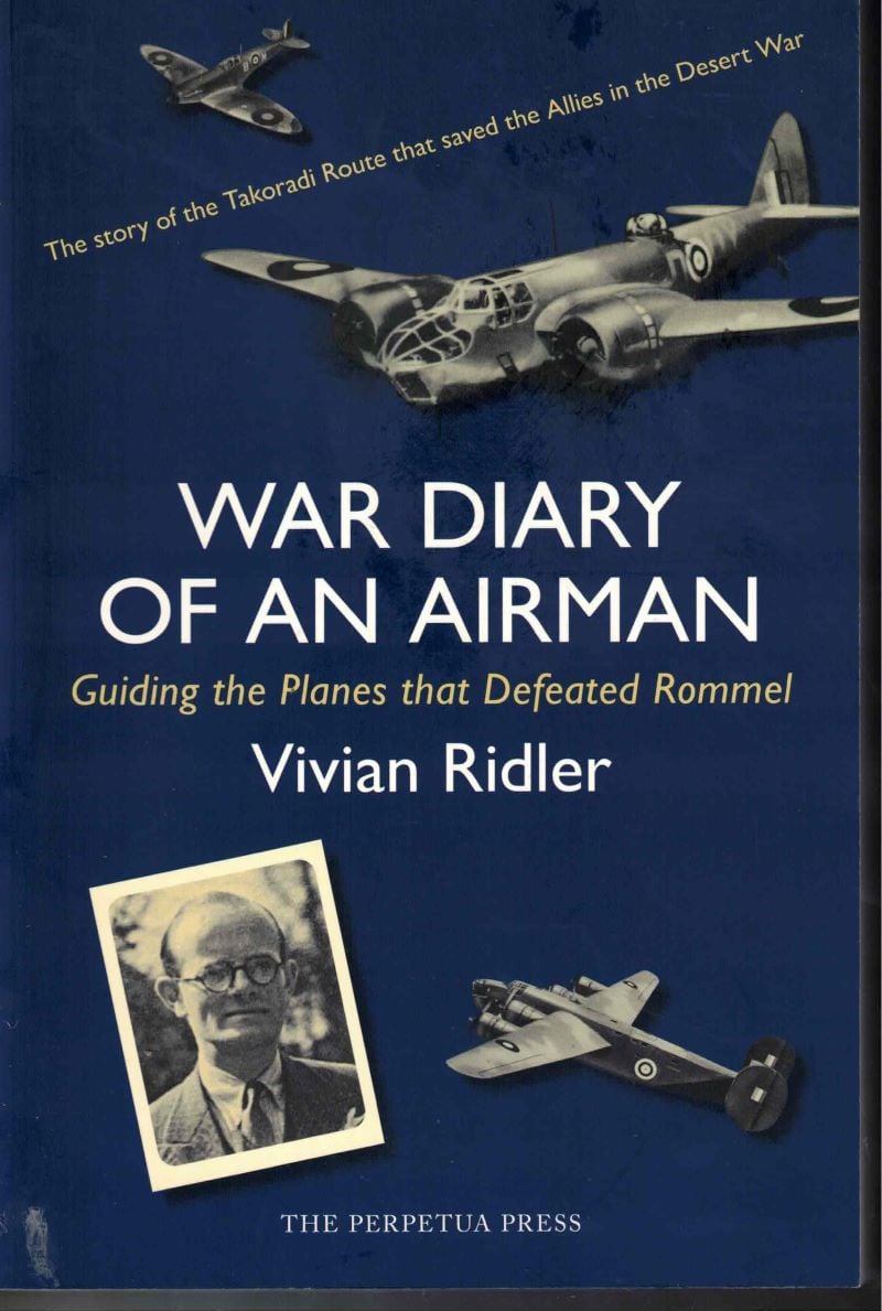 War Diary of an Airman by Ridler, Vivian