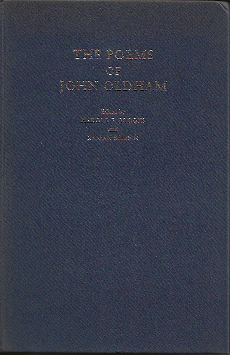 The Poems of John OIdham by Oldham, John