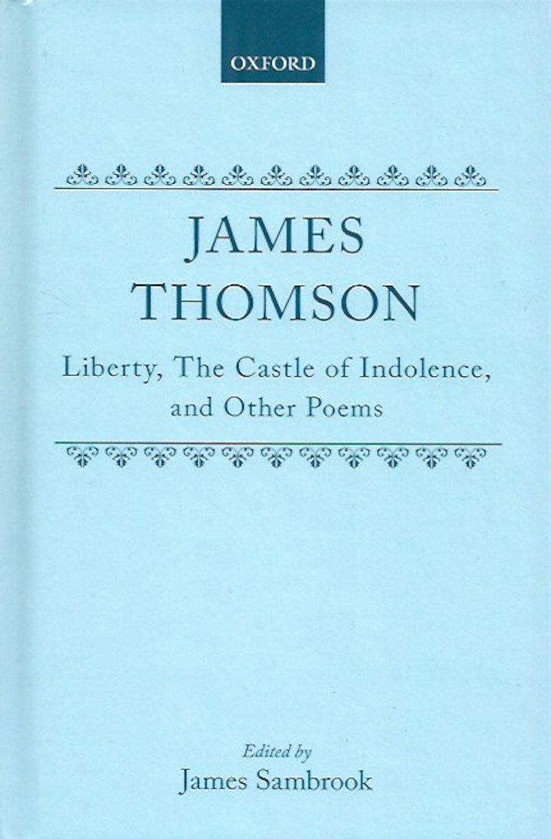 Liberty, The Castle of Indolence, and Other Poems by Thomson, James