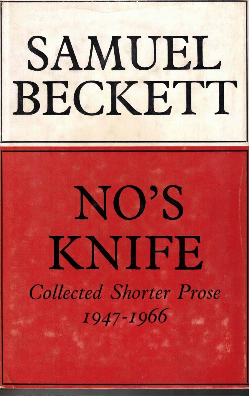 No's Knife by Beckett, Samuel