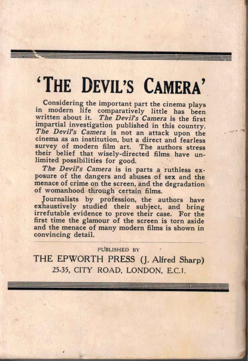 The Devil's Camera by Burnett. R.G. and E.D. Martell