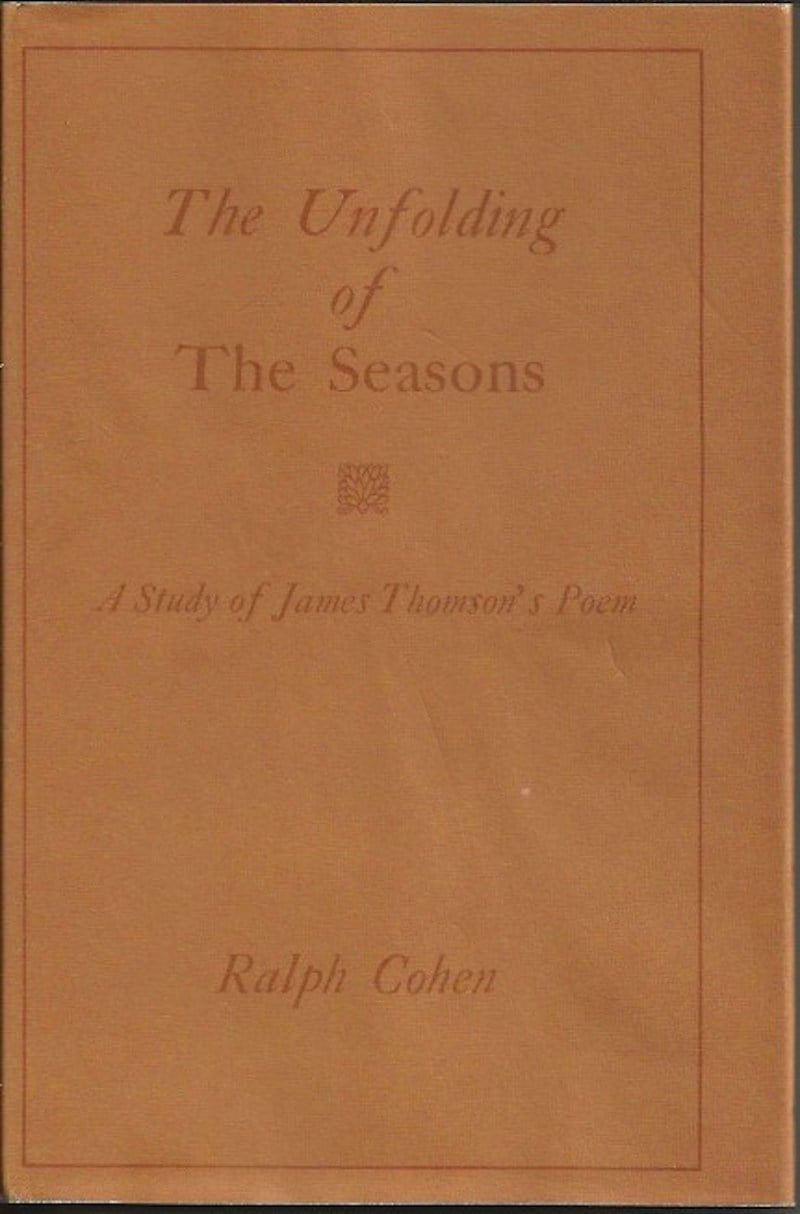 The Unfolding of The Seasons by Cohen, Ralph