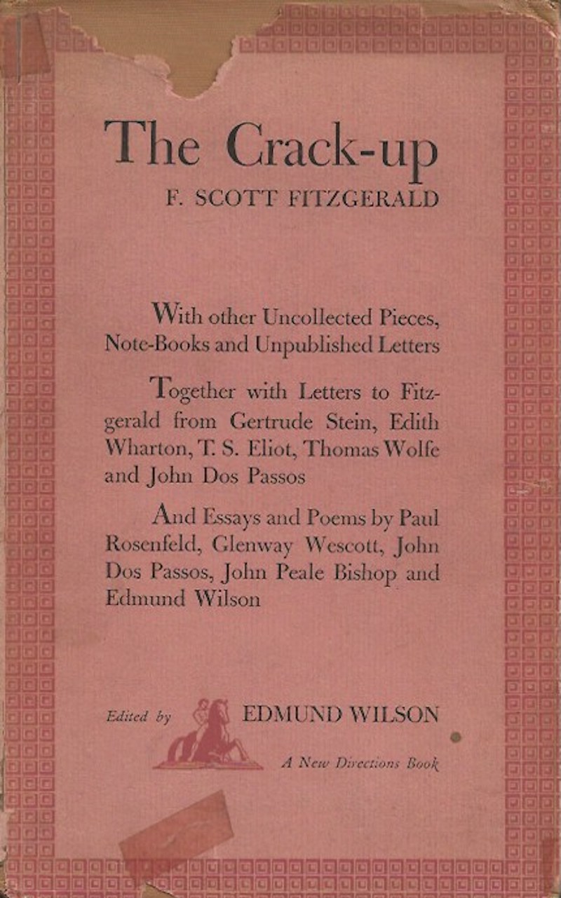 The Crack-Up by Fitzgerald, F.Scott