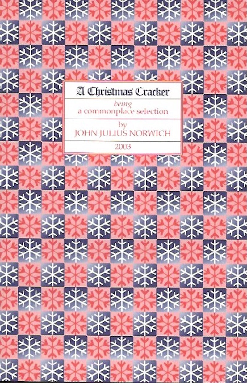 A Christmas Cracker by Norwich, John Julius