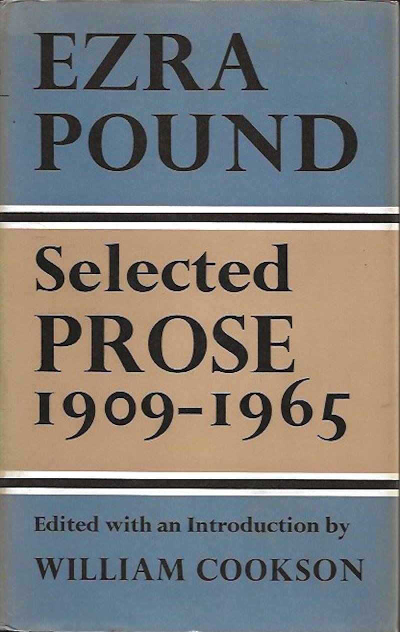 Selected Prose 1909-1965 by Pound, Ezra