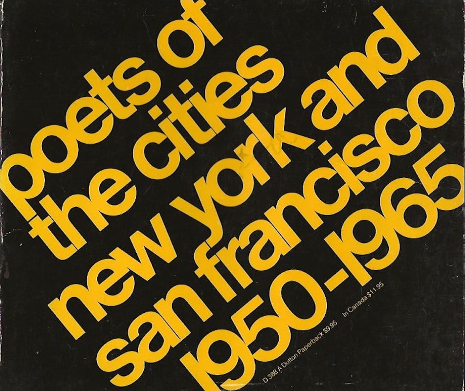 Poets of the Cities - New York and San Francisco 1950-1965 by Chassman, Neil A. edits