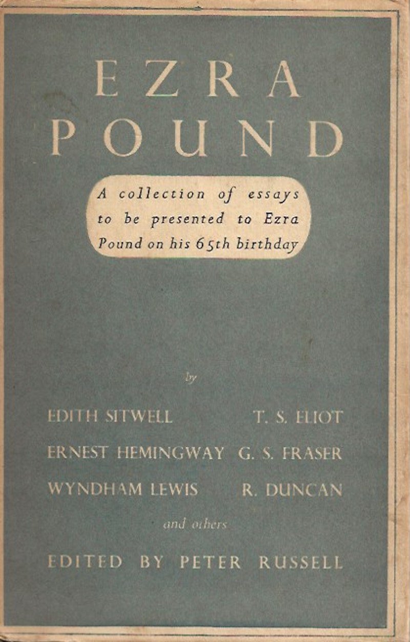 Ezra Pound by Russell, Peter edits