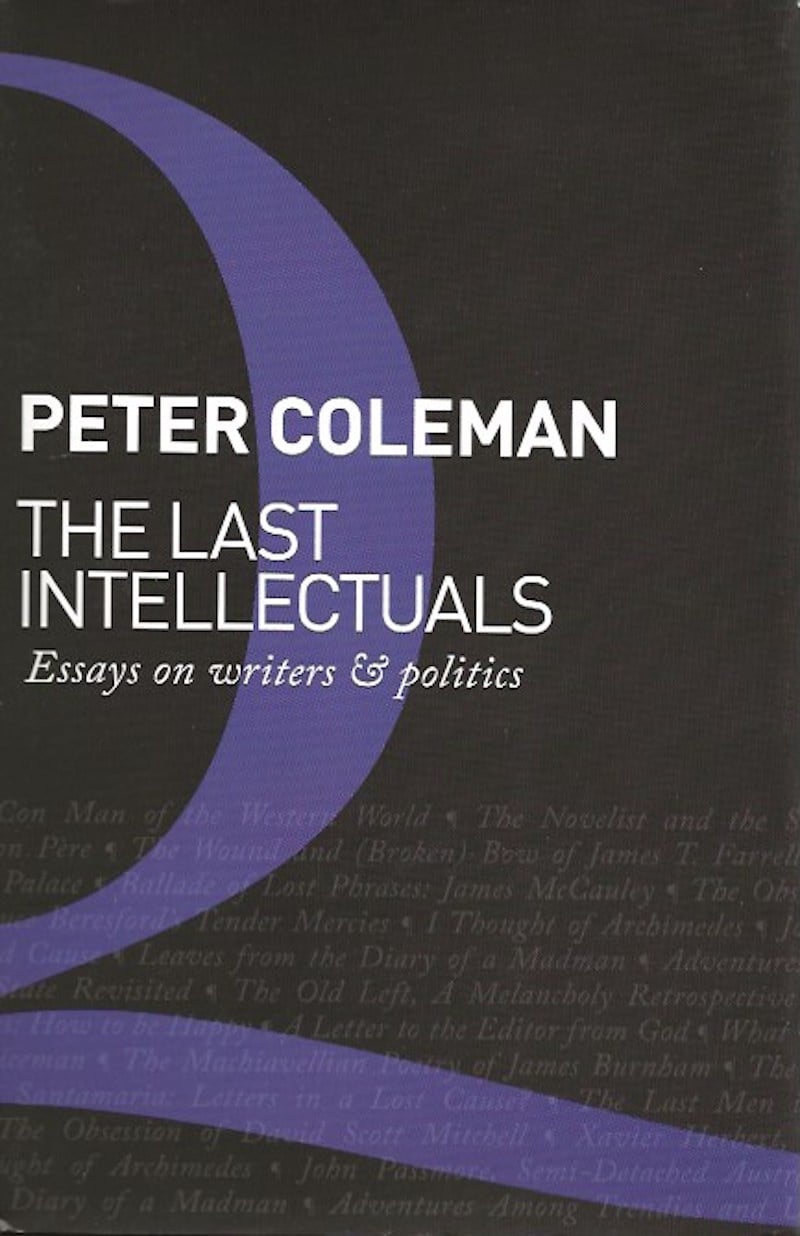 The Last Intellectuals by Coleman, Peter