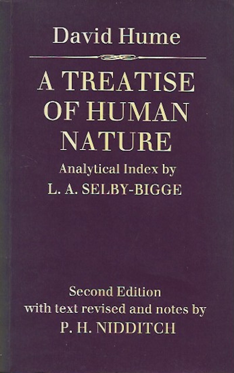 A Treatise of Human Nature by Hume, David