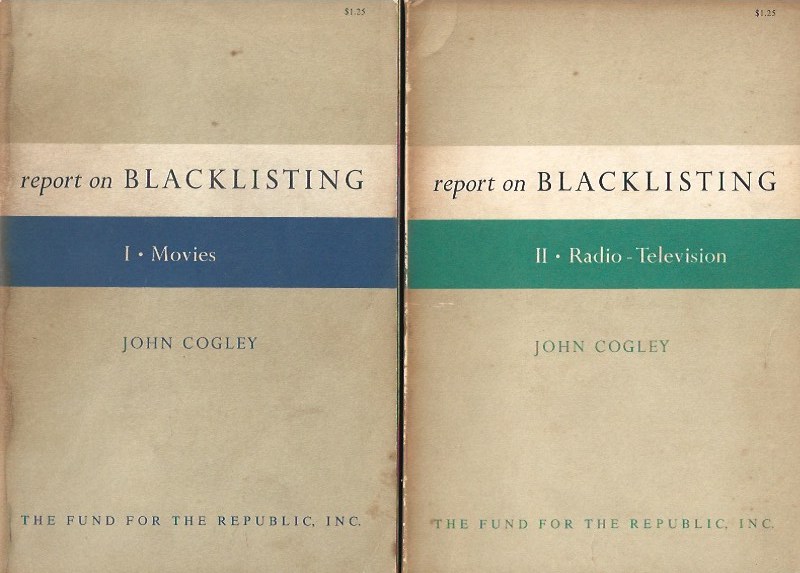 Report on Blacklisting by Cogley, John