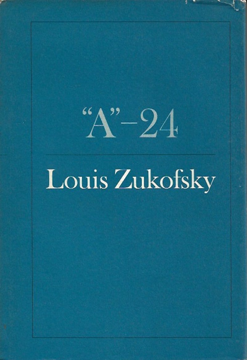 'A'-24 by Zukofsky, Louis