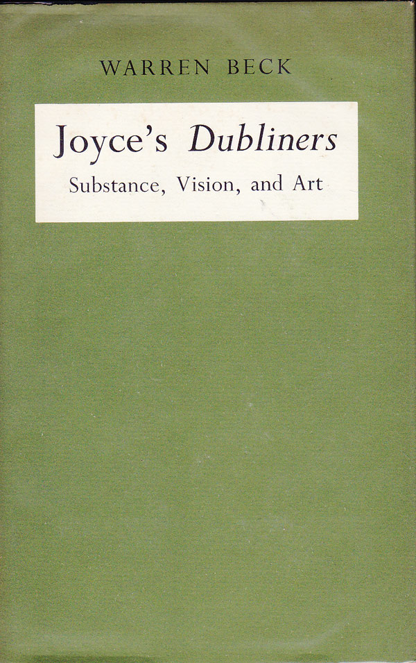 Joyce's Dubliners by Beck, Warren