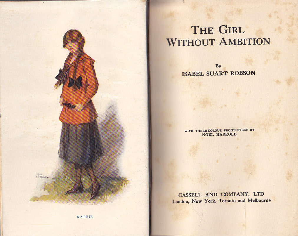 The Girl Without Ambition by Robson, Isabel Suart