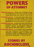 Powers of Attorney by Auchincloss Louis