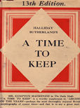A Time to keep by Sutherland Halliday