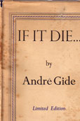 If it Die by Gide Andre