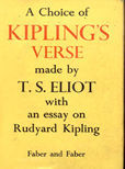 A Choice Of Kiplings Verse by Kipling Rudyard